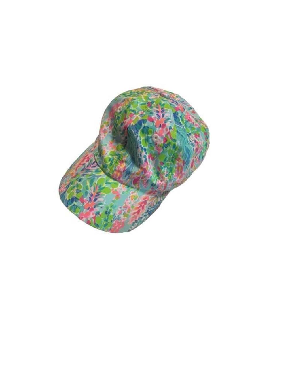 Lilly Pulitzer Run Around Hat in Catch the Wave Print - Picture 2 of 6
